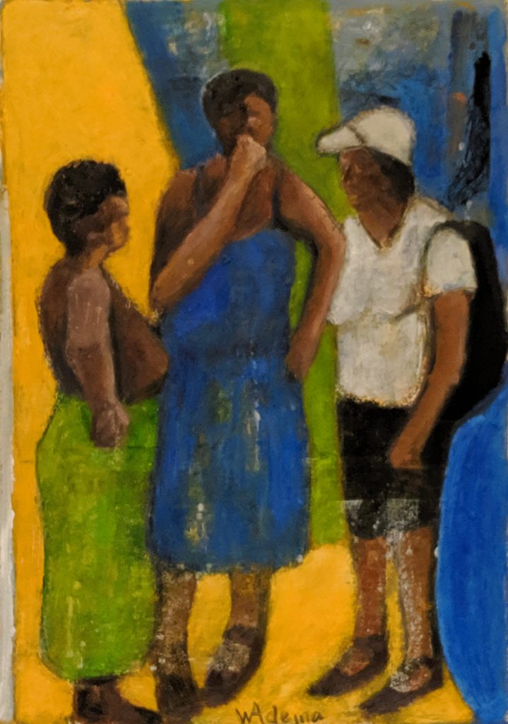 oil on paper 10" x 14"