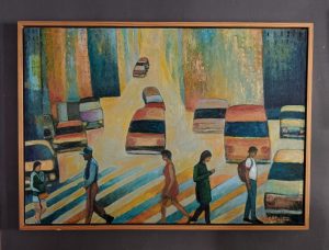 oil on canvas 48" x 34" NFS