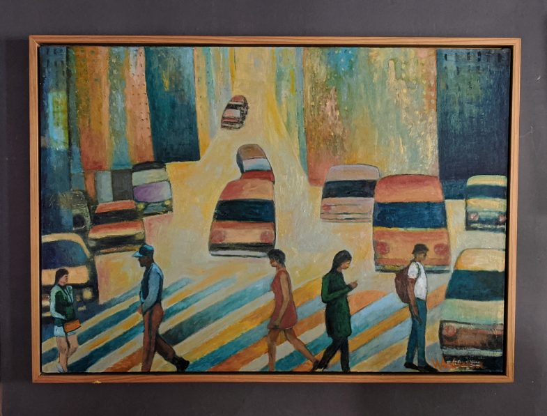 oil on canvas 48" x 34" NFS