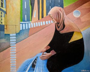 oil on canvas 59" x 48"