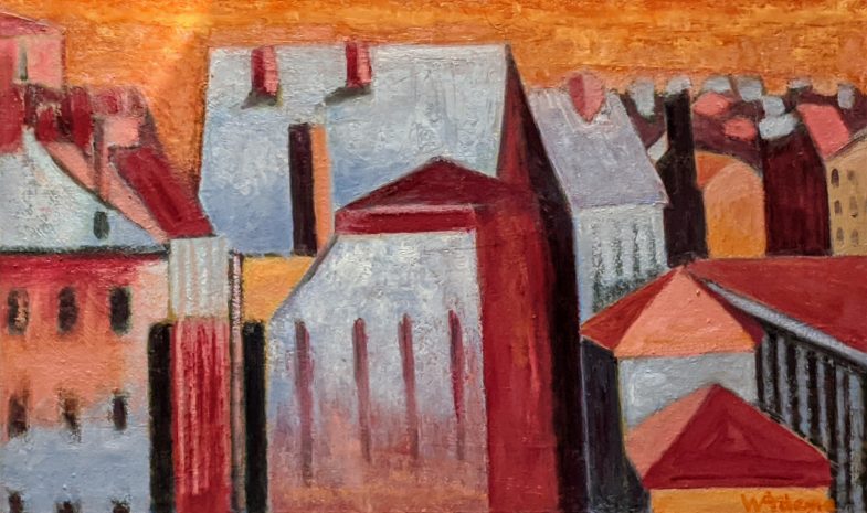 oil on canvas 30" x 18"