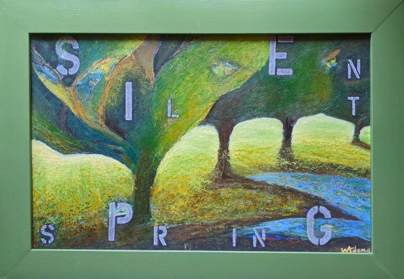 oil on paper 30" x 23"