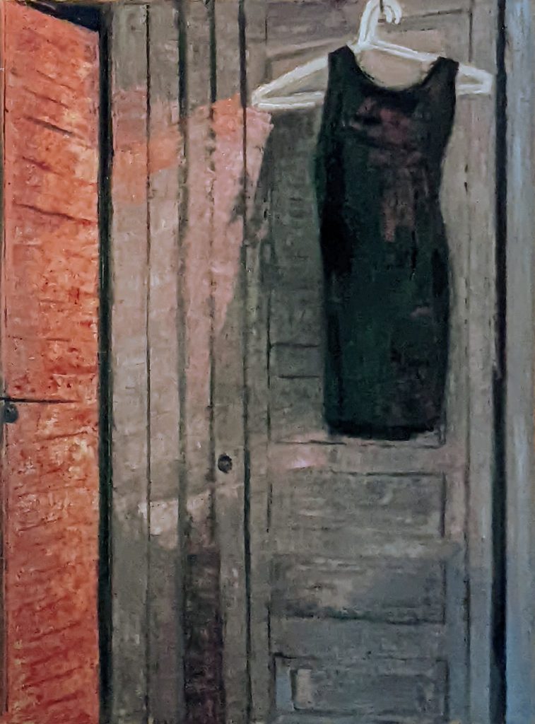 oil on paper 27" x 20" bonded to a panel