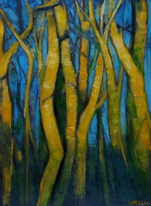 oil on paper 20" x 27"