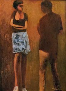 oil on paper 20" x 27"