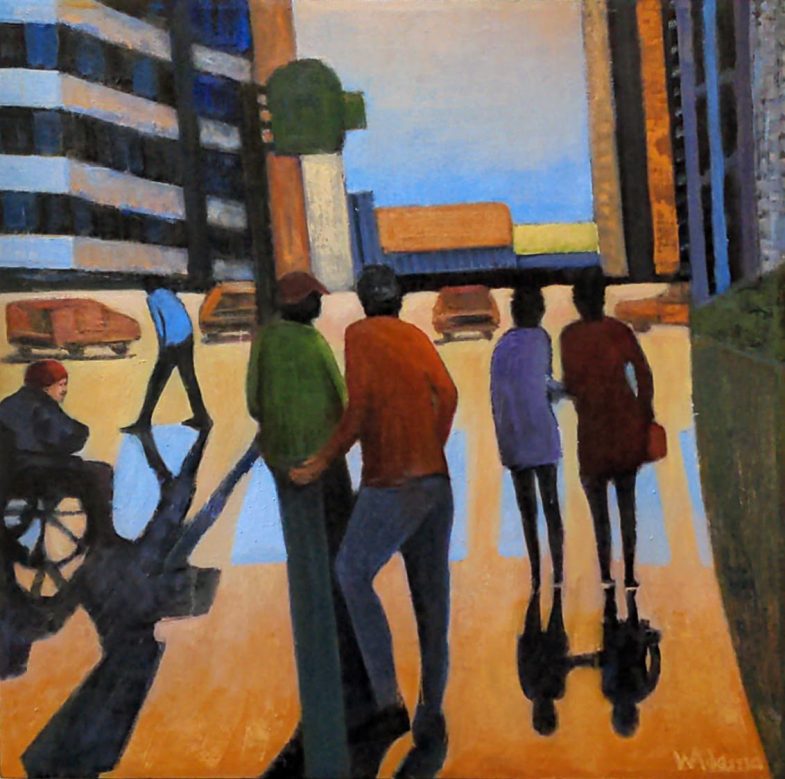 oil on canvas 42" x 41"