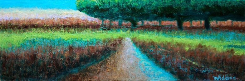oil on canvas 36" x 12"