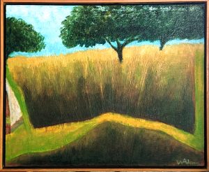 oil on canvas 31" x 25"