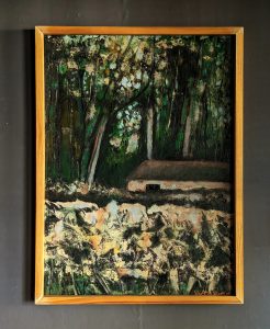 oil on paper 20" x 27"