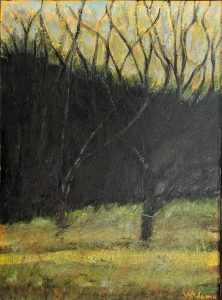 oil on paper 20" x 27"