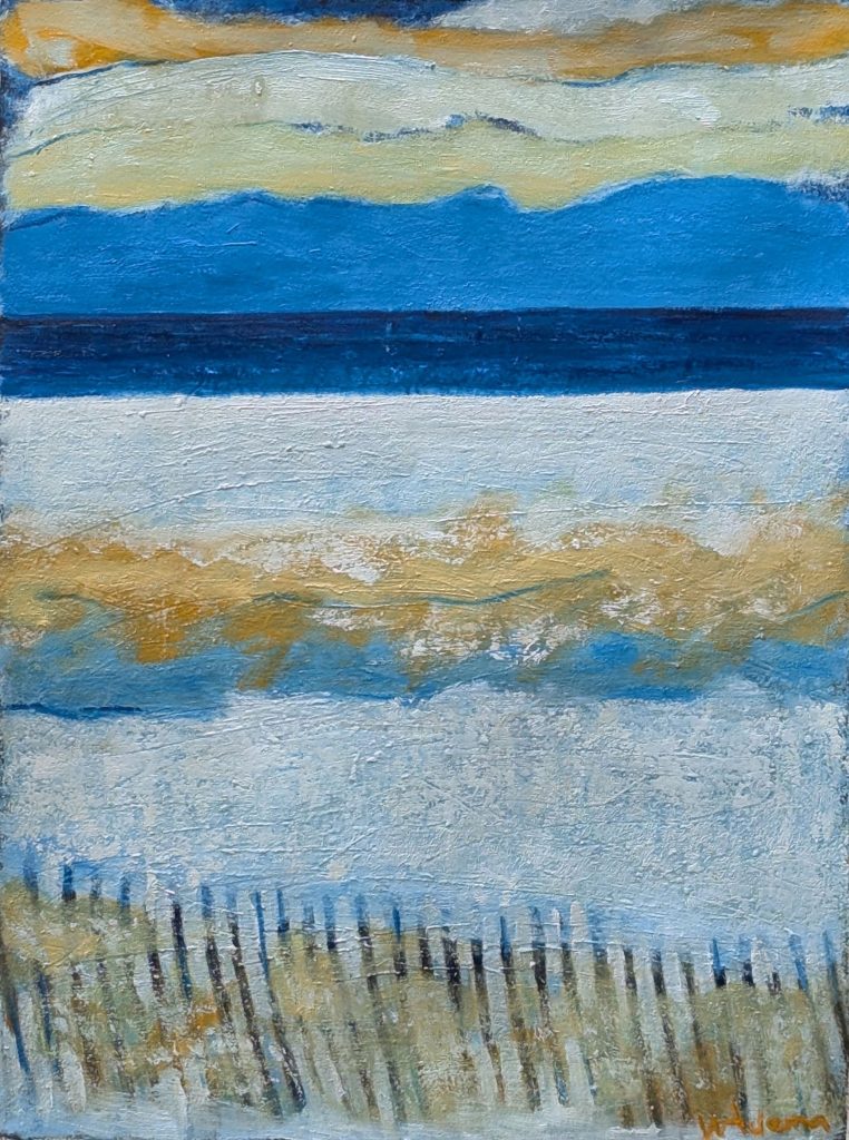 oil on paper 20" x 27"