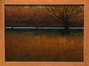 oil on paper on panel 27" x 20"