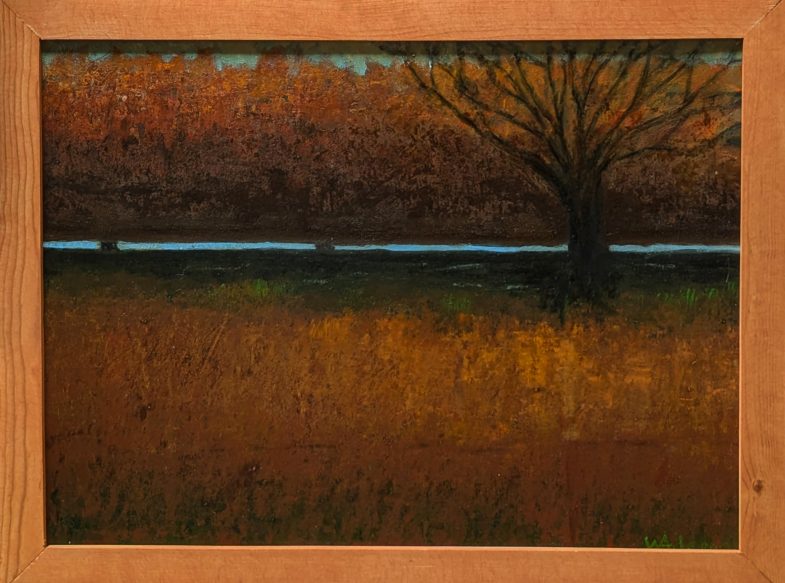 oil on paper on panel 27" x 20"