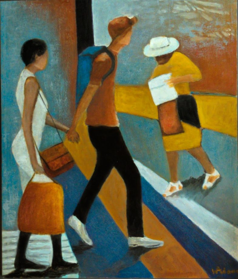 oil on canvas 33/38"