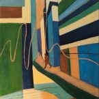 oil on canvas 32/37"