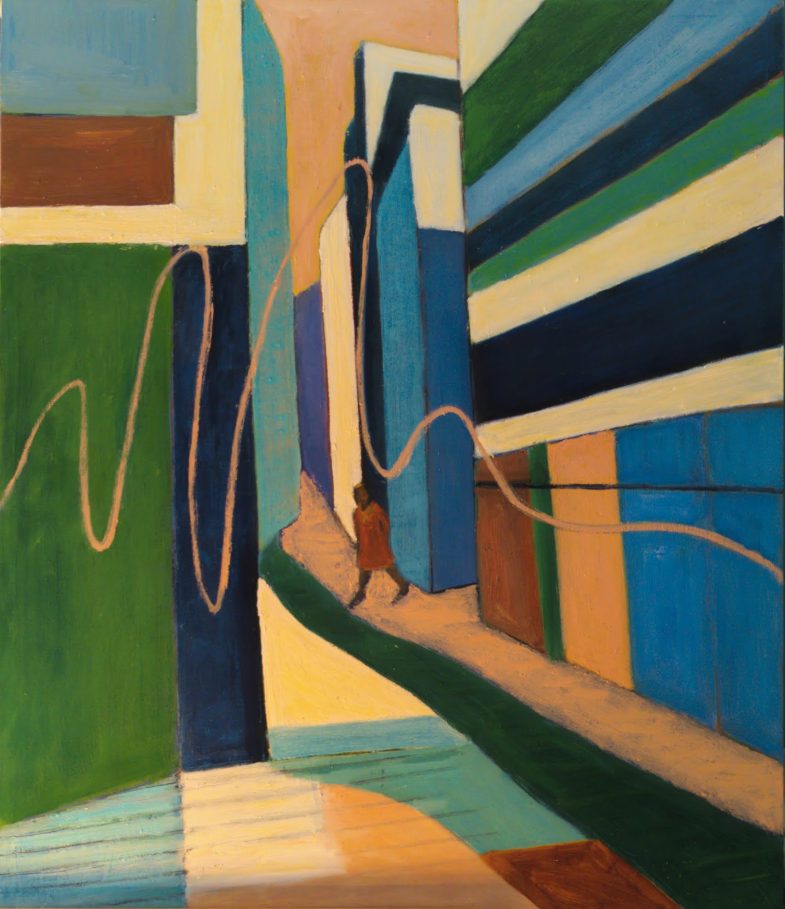 oil on canvas 32/37"