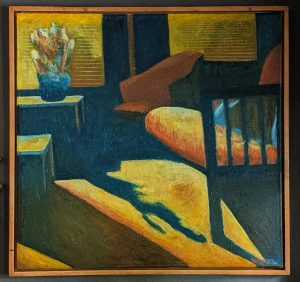 oil on canvas 40/38"