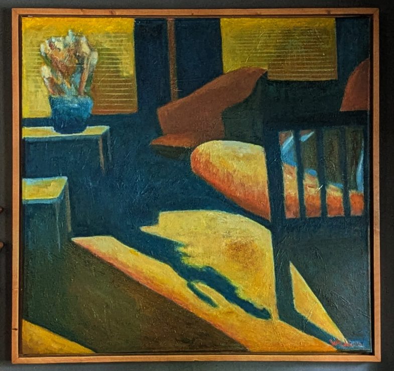 oil on canvas 40/38"