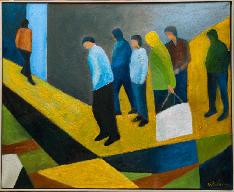 oil on canvas 42/34"